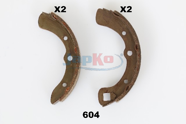JAPKO Bremsebakkesæt 55604 bagaksel for TATA DAIHATSU