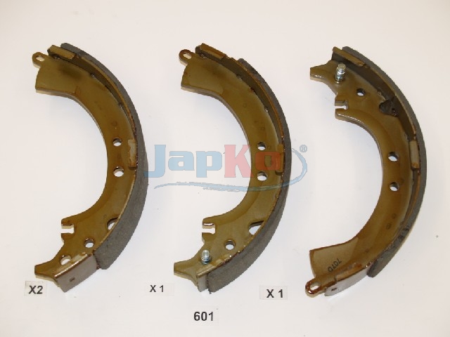 JAPKO Bremsebakkesæt 55601 bagaksel for TOYOTA LEXUS DAIHATSU