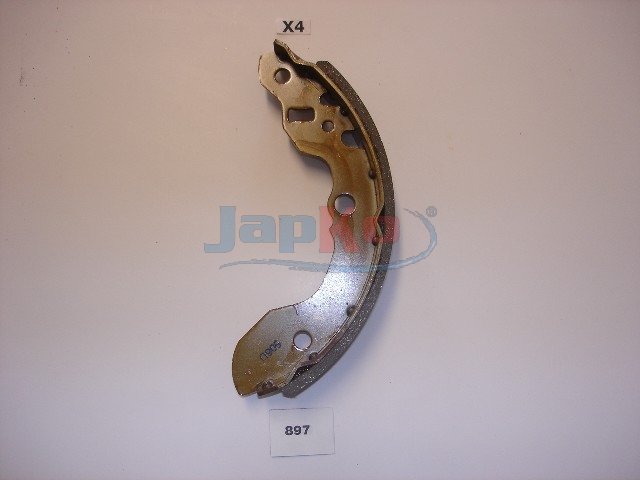 JAPKO Bremsebakkesæt 55897 bagaksel for SUZUKI