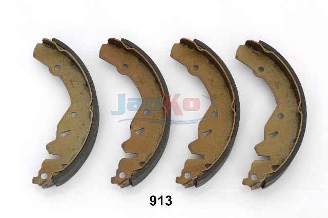 JAPKO Bremsebakkesæt 55913 bagaksel for CHRYSLER
