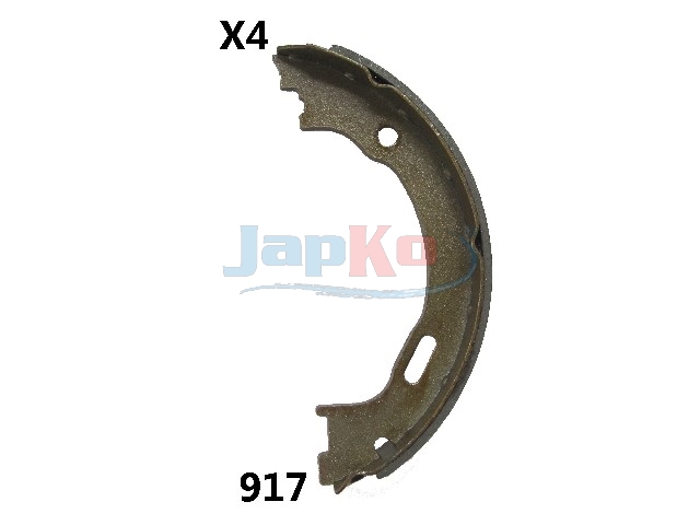 JAPKO Bremsebakkesæt 55917 bagaksel for LANCIA CHRYSLER