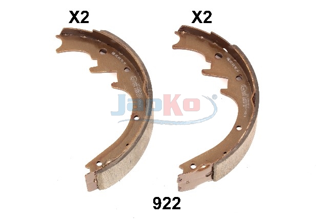 JAPKO Bremsebakkesæt 55922 for CHRYSLER JEEP