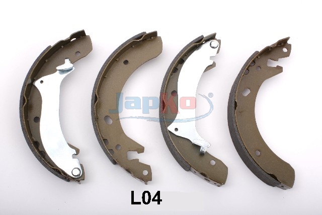JAPKO Bremsebakkesæt 55l04 bagaksel for LAND ROVER