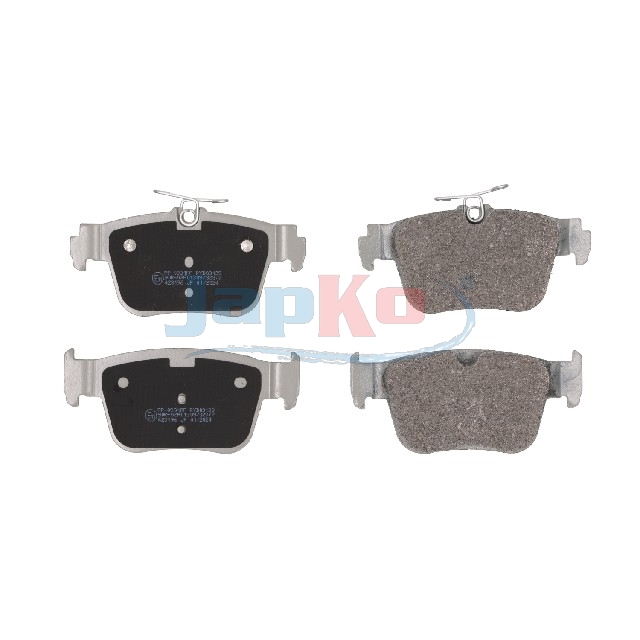 JAPKO Bremseklodser 510931 bagaksel for CUPRA VW AUDI