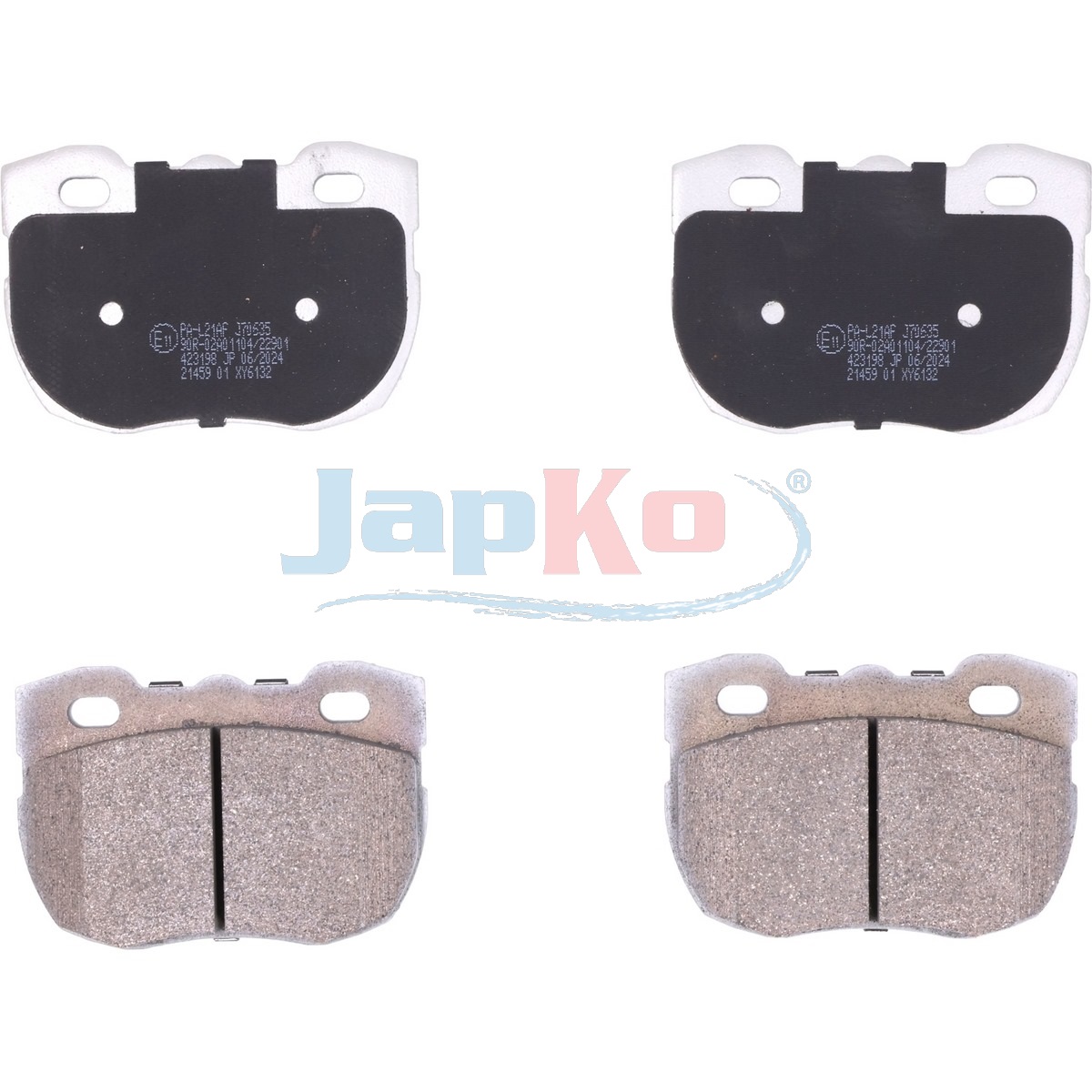JAPKO Bremseklodser 50l21 foraksel for LAND ROVER METROCAB
