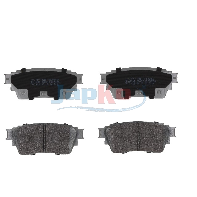 JAPKO Bremseklodser 51139 bagaksel for NISSAN MITSUBISHI
