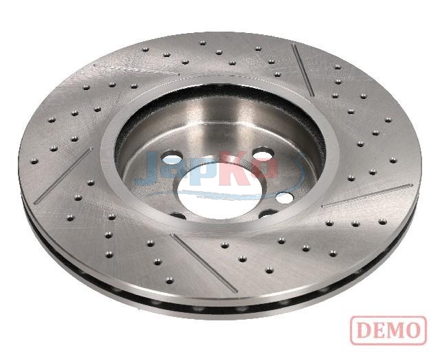 JAPKO Bremseskive 600159c foraksel ventileret 294mm 22mm for MINI
