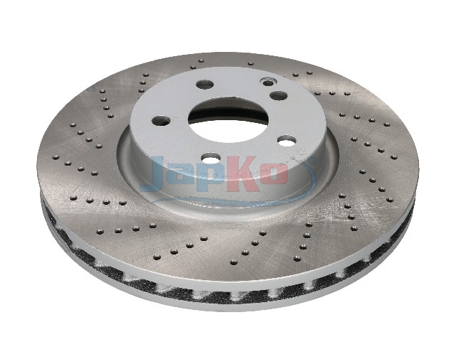 JAPKO Bremseskive 600520c foraksel perforeret 322mm 32mm for MERCEDES-BENZ