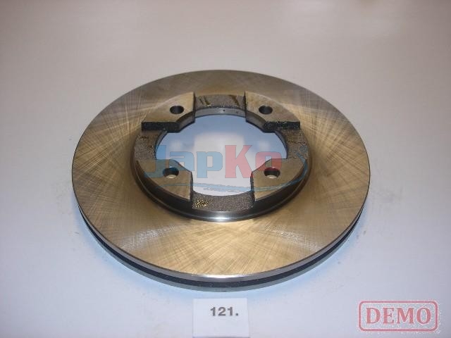 JAPKO Bremseskive 60121c foraksel ventileret 232mm 18mm for NISSAN
