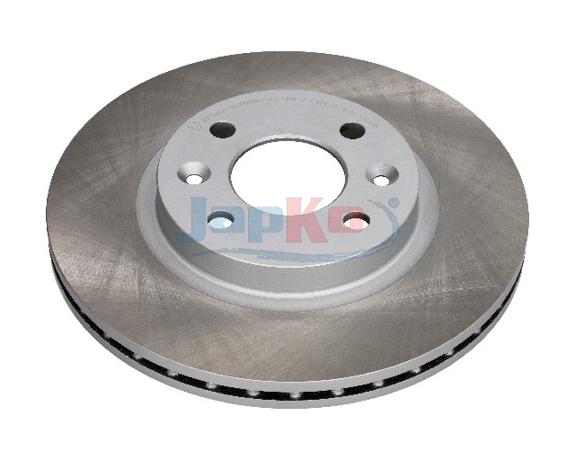JAPKO Bremseskive 60142c foraksel ventileret 258mm 21mm for NISSAN RENAULT DACIA