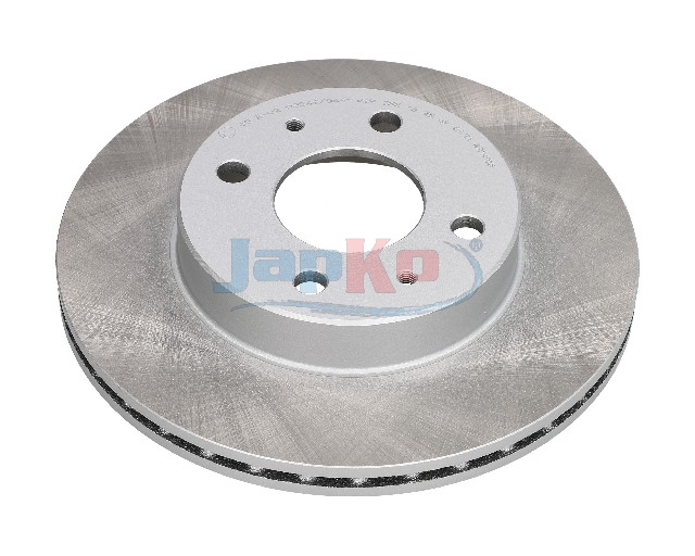 JAPKO Bremseskive 60139c foraksel ventileret 240mm 18mm for NISSAN