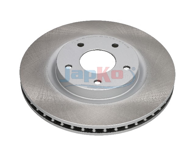 JAPKO Bremseskive 60157c foraksel ventileret 296mm 26mm for NISSAN