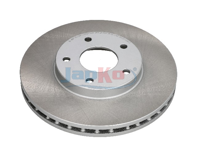 JAPKO Bremseskive 60158c foraksel ventileret 279mm 28mm for NISSAN