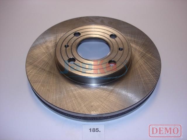 JAPKO Bremseskive 60185c foraksel ventileret 257mm 26mm for NISSAN