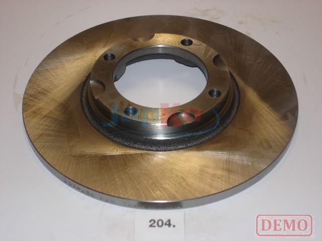 JAPKO Bremseskive 60204c foraksel fuld 225mm 10mm for TOYOTA