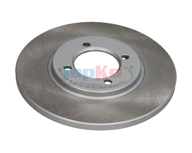 JAPKO Bremseskive 60228c foraksel fuld 229mm 12mm for TOYOTA