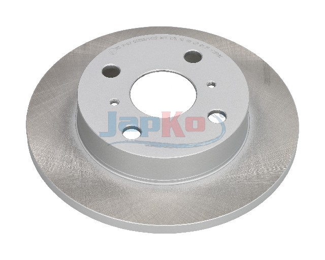JAPKO Bremseskive 60241c foraksel fuld 225mm 11mm for TOYOTA