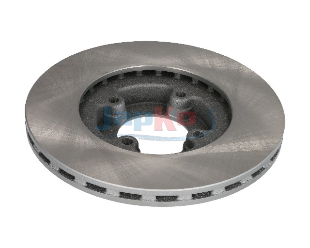 JAPKO Bremseskive 60245c foraksel ventileret 255mm 20mm for TOYOTA