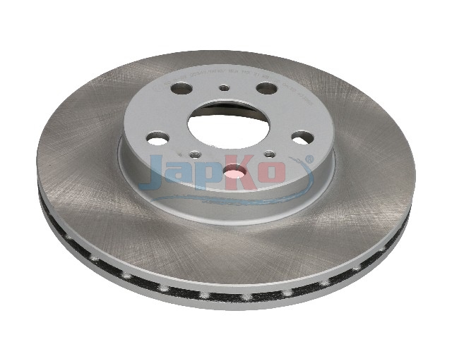 JAPKO Bremseskive 60252c foraksel ventileret 255mm 22mm for VW TOYOTA