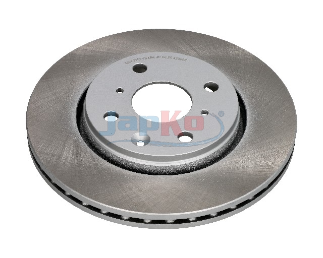 JAPKO Bremseskive 60269c foraksel ventileret 247mm 20mm for PEUGEOT TOYOTA GEELY BYD