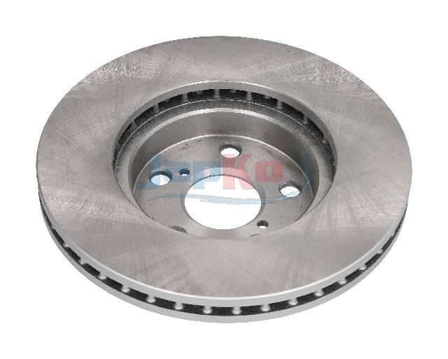 JAPKO Bremseskive 60279c foraksel ventileret 260mm 25mm for TOYOTA