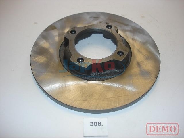 JAPKO Bremseskive 60306c foraksel fuld 230mm 12mm for MAZDA