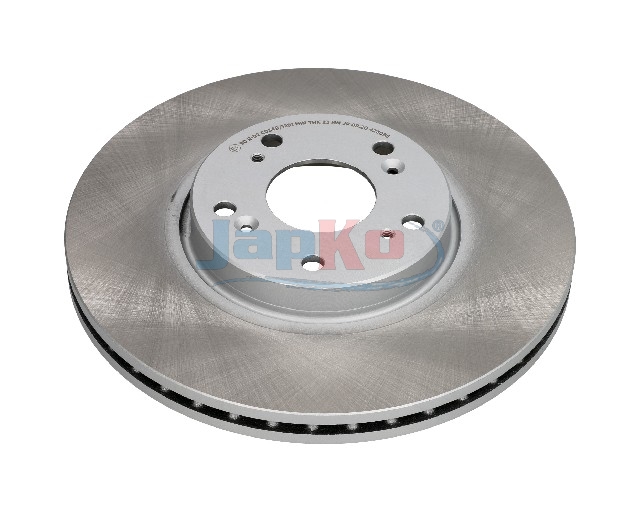 JAPKO Bremseskive 60403c foraksel ventileret 300mm 25mm for HONDA