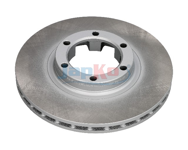 JAPKO Bremseskive 60521c foraksel ventileret 258mm 22mm for MITSUBISHI