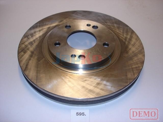 JAPKO Bremseskive 60595c foraksel ventileret 296mm 30mm for MITSUBISHI