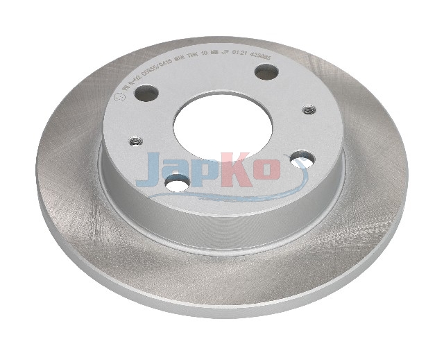 JAPKO Bremseskive 60613c foraksel fuld 211mm 11mm for PERODUA DAIHATSU TOYOTA