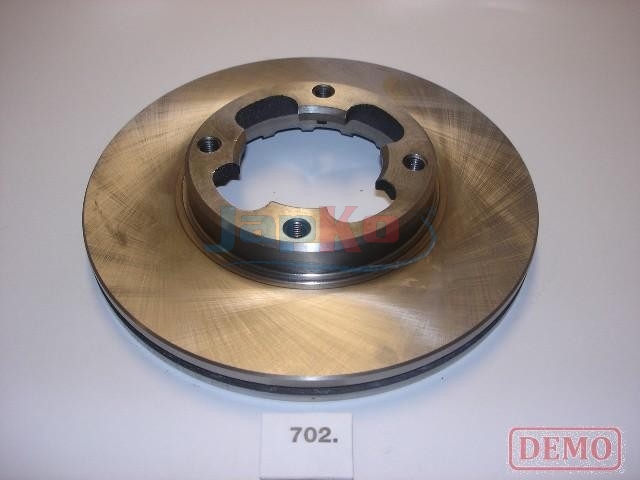 JAPKO Bremseskive 60702c foraksel ventileret 212mm 18mm for SUBARU