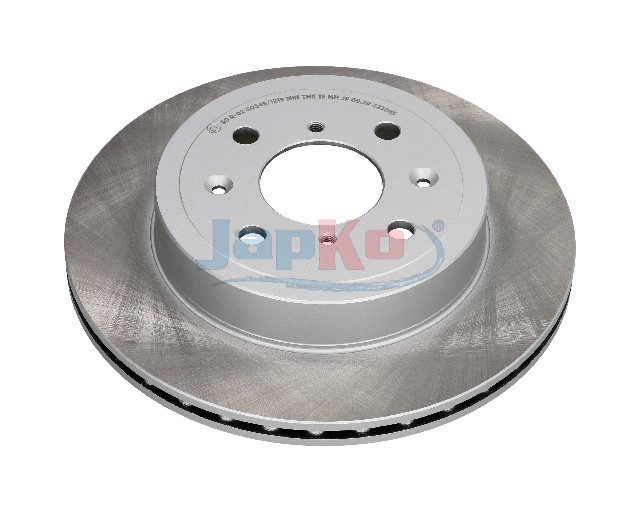 JAPKO Bremseskive 60817c foraksel ventileret 252mm 17mm for OPEL SUBARU SUZUKI