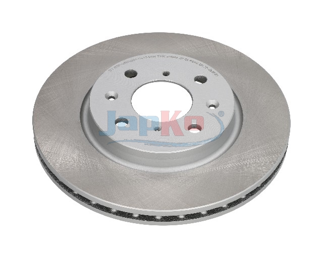 JAPKO Bremseskive 60826c foraksel ventileret 256mm 22mm for SUZUKI