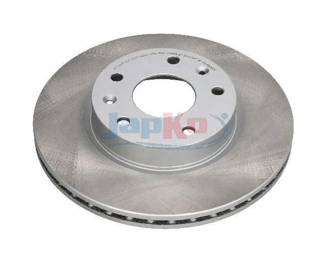 JAPKO Bremseskive 60l00c foraksel ventileret 277mm 21mm for LAND ROVER