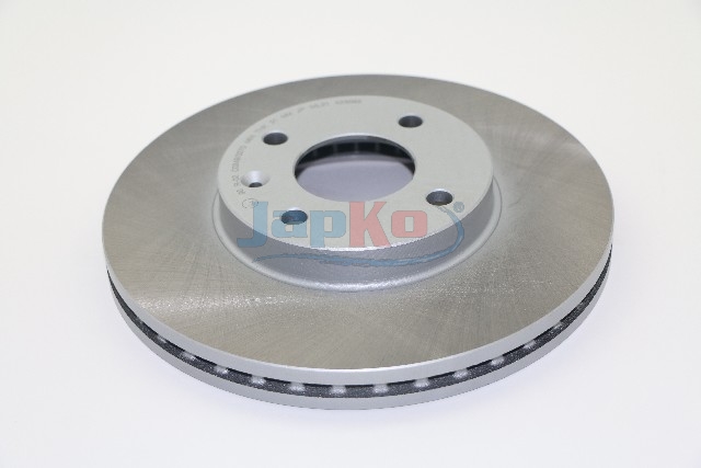 JAPKO Bremseskive 60w18c foraksel ventileret 256mm 24mm for CHEVROLET