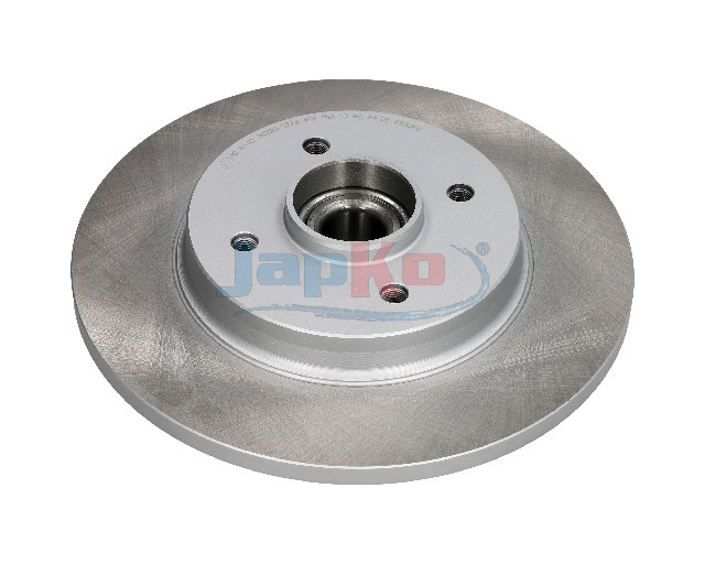 JAPKO Bremseskive 610601c bagaksel fuld 268mm 12mm for CITROËN