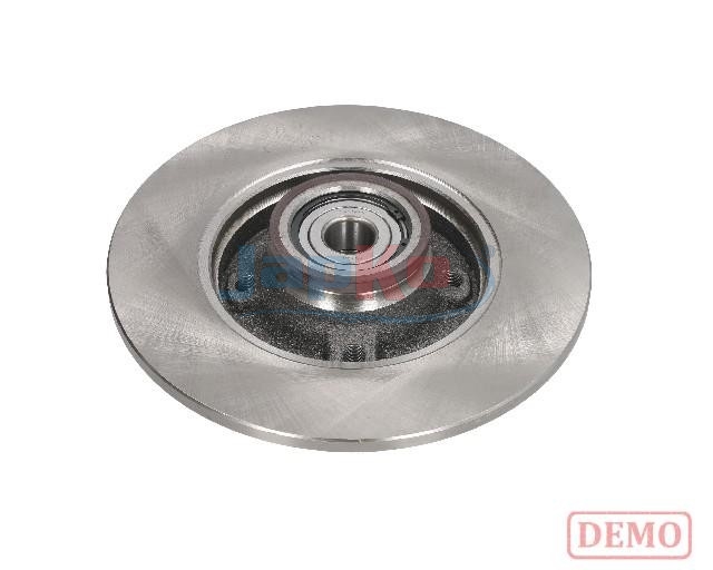JAPKO Bremseskive 610618c bagaksel fuld 249mm 9mm for PEUGEOT