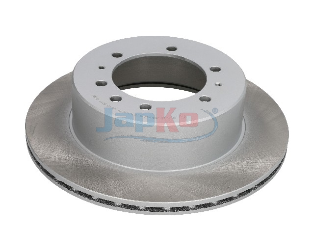 JAPKO Bremseskive 61116c bagaksel ventileret 317mm 18mm for NISSAN