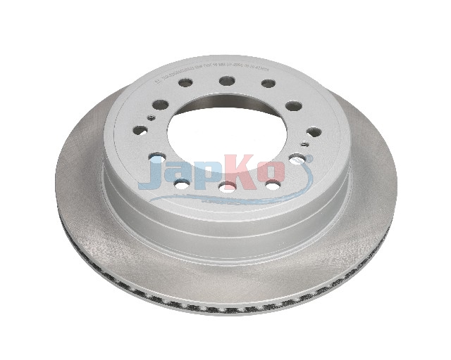 JAPKO Bremseskive 61209c bagaksel ventileret 312mm 18mm for TOYOTA LEXUS BAW