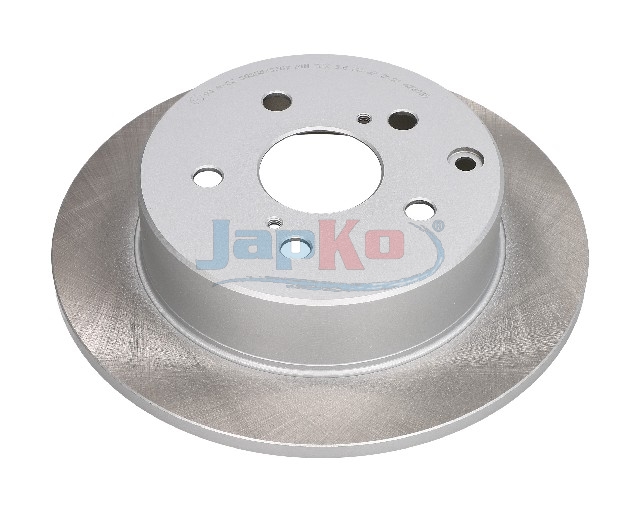 JAPKO Bremseskive 61242c bagaksel fuld 280mm 10mm for TOYOTA
