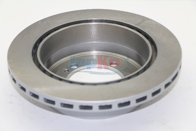 JAPKO Bremseskive 61513c bagaksel ventileret 266mm 18mm for MITSUBISHI
