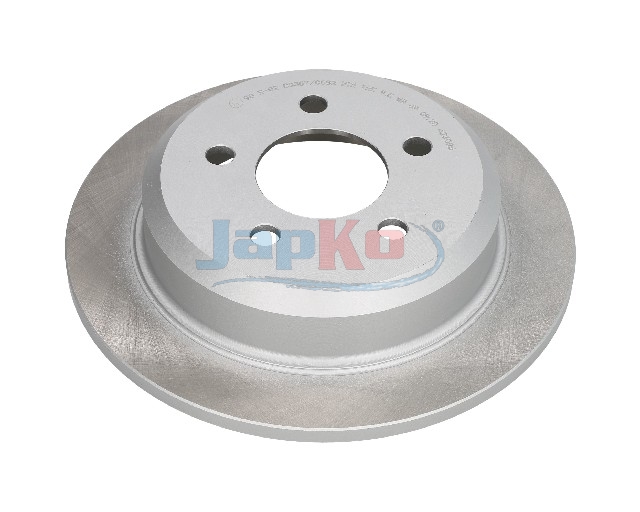 JAPKO Bremseskive 61995c bagaksel fuld 284mm 11mm for JEEP FIAT / LANCIA
