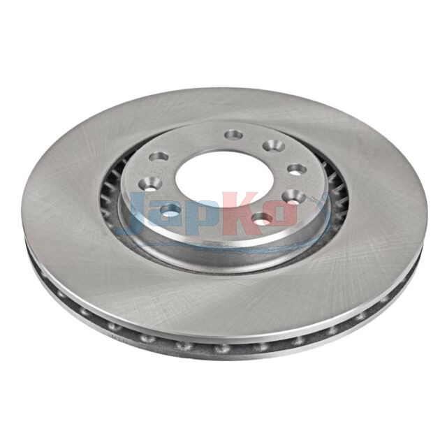 JAPKO Bremseskive 610233c bagaksel ventileret 294mm for PEUGEOT TOYOTA