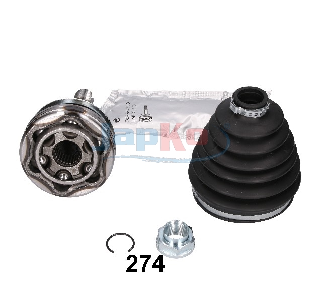 JAPKO Ledsæt, drivaksel 62274 foraksel for TOYOTA