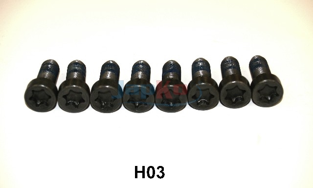 JAPKO Skrue, tandkransholder-svinghjul 54h03 for HYUNDAI