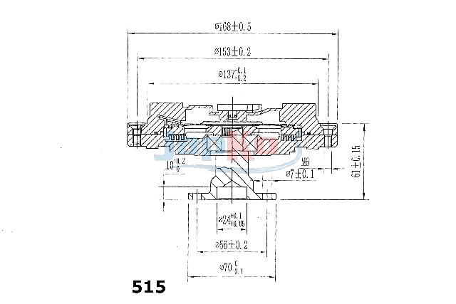JAPKO Kobling, kølerventilator 36515 for MITSUBISHI