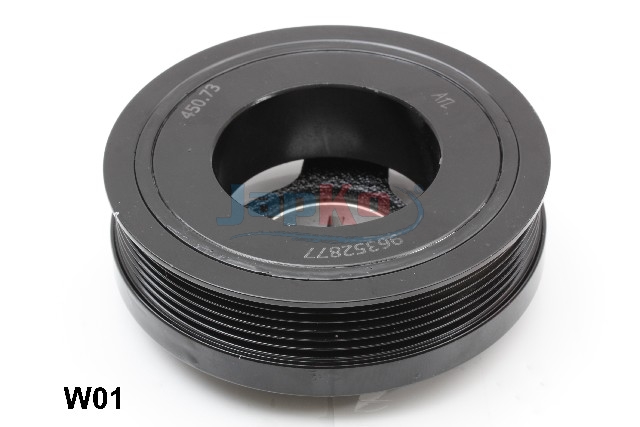 JAPKO Remskive, krumtapaksel 122w01 for DAEWOO