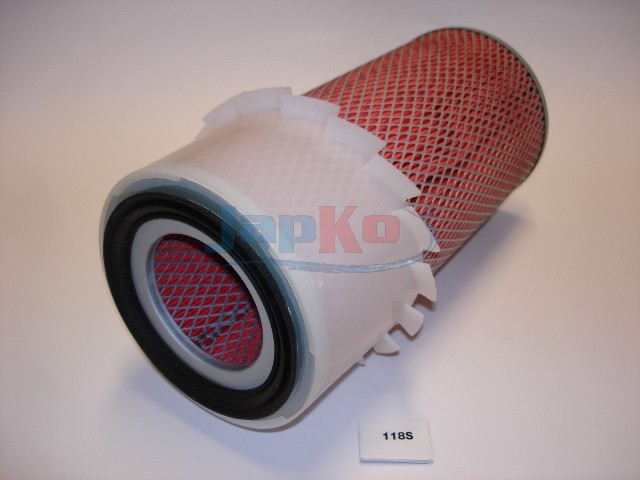 JAPKO Luftfilter 20118 Filterindsats for_oe_number_48|til original-nummer| 287mm for ISUZU NISSAN HYUNDAI MITSUBISHI MAZDA TOYOTA KIA