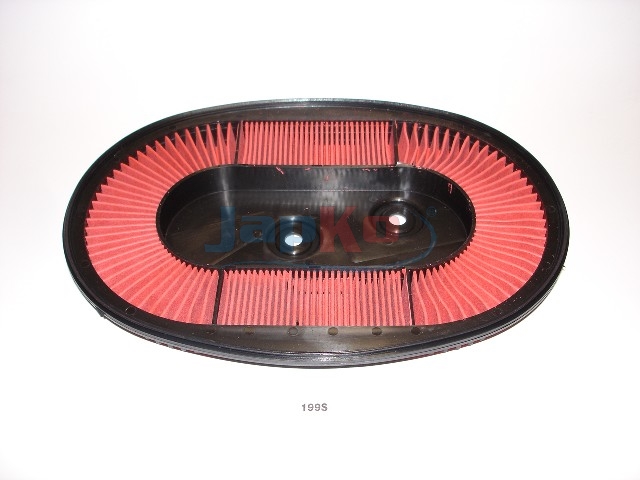 JAPKO Luftfilter 20199 Filterindsats for_oe_number_48|til original-nummer| length_mm_203|Længde [mm]|345 width_mm_206|Bredde [mm]|240 38mm for NISSAN