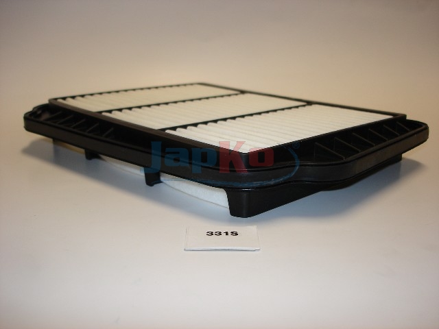 JAPKO Luftfilter 20331 Filterindsats for_oe_number_48|til original-nummer| length_mm_203|Længde [mm]|302 width_mm_206|Bredde [mm]|222 37mm for GENERA